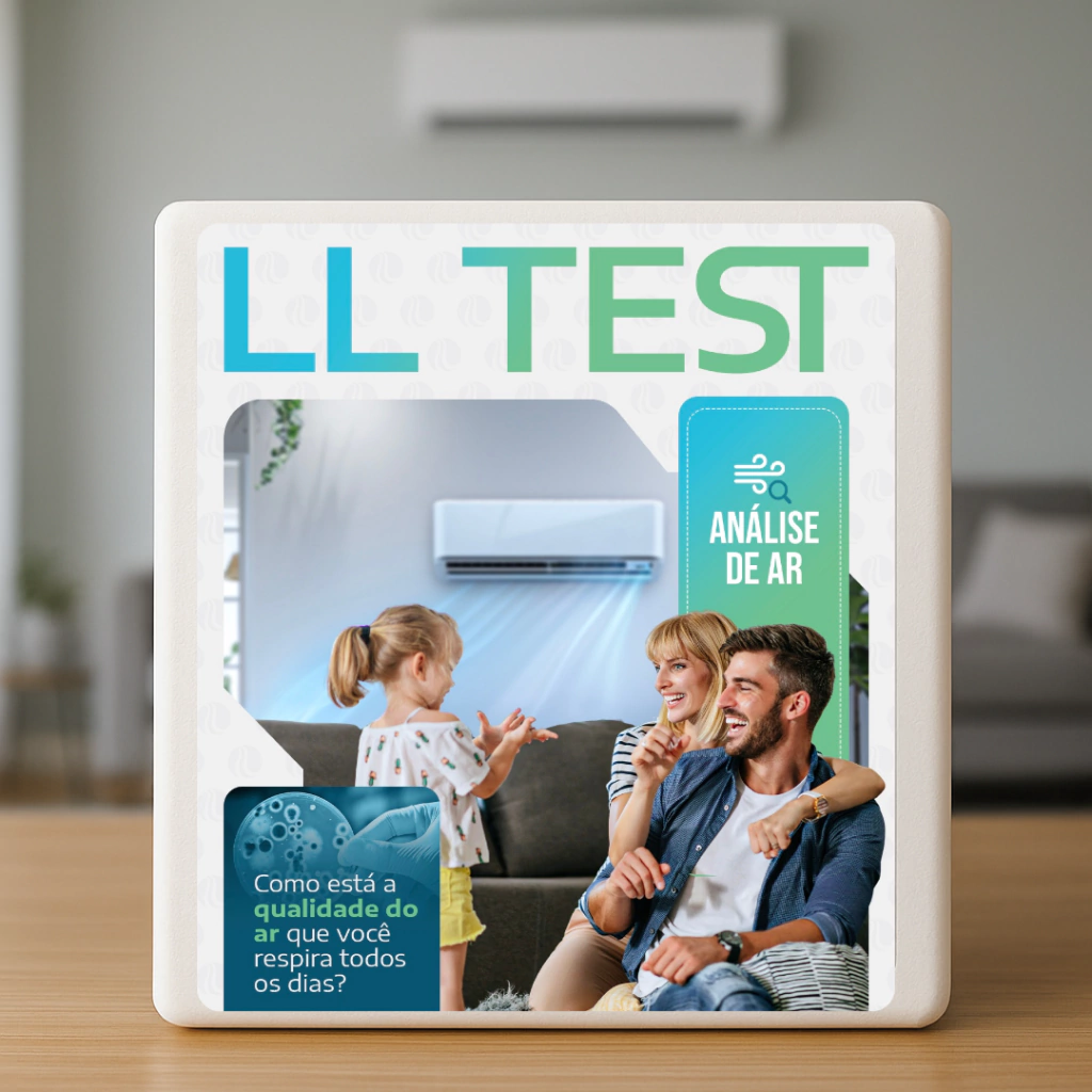 Kit LL TEST Análise de Ar Interior